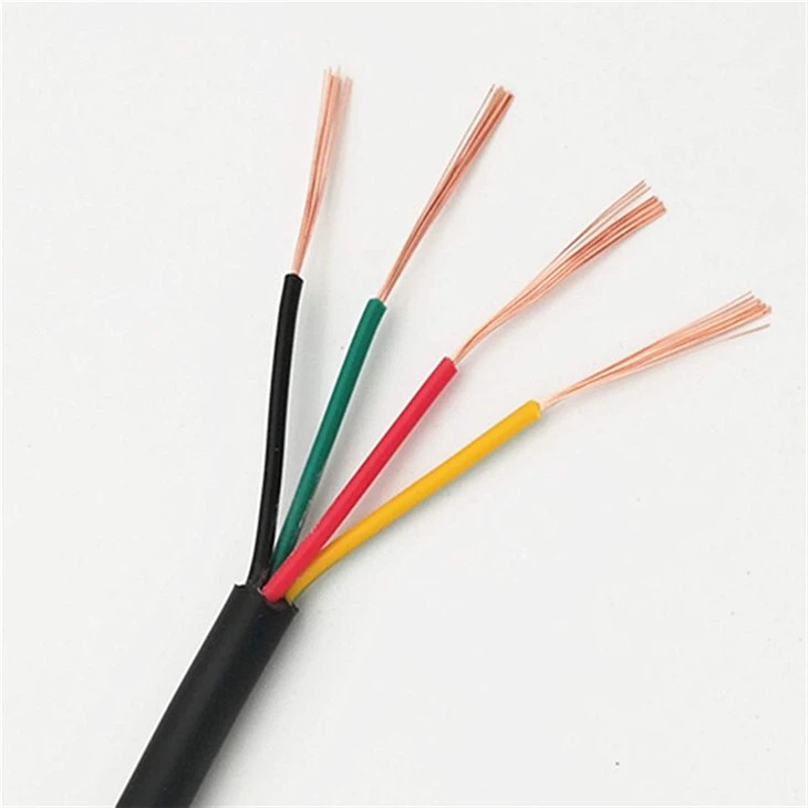 Electric BLACK PVC Copper Insulated 300-500V Cable